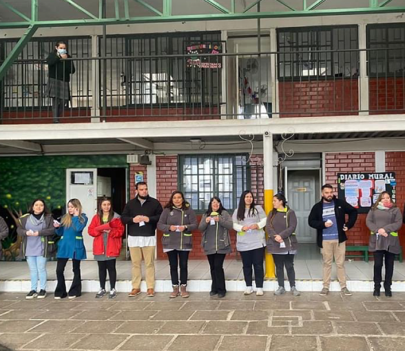 Estudiantes del Colegio Brasilia